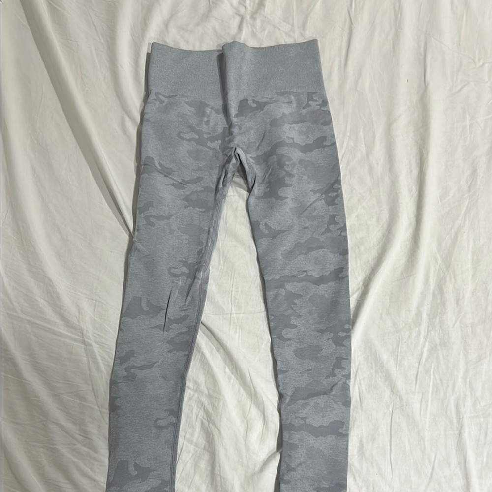 Grey Camouflage Leggings